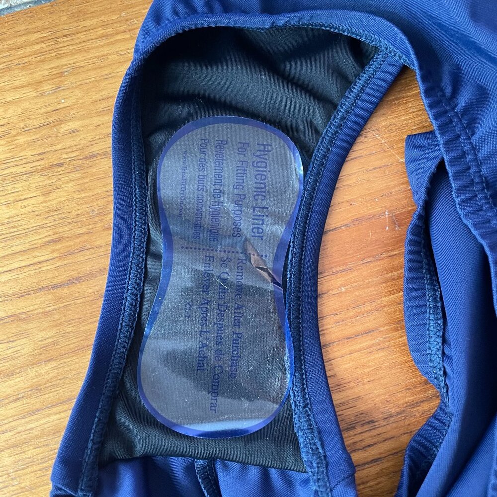 Lands end SlenderSuit  One-Piece blue tummy control, 16P, NWOT - Picture 7 of 7